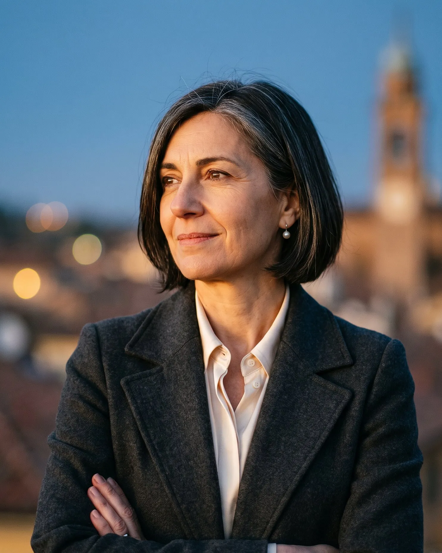 Portrait of Chiara Montanari.